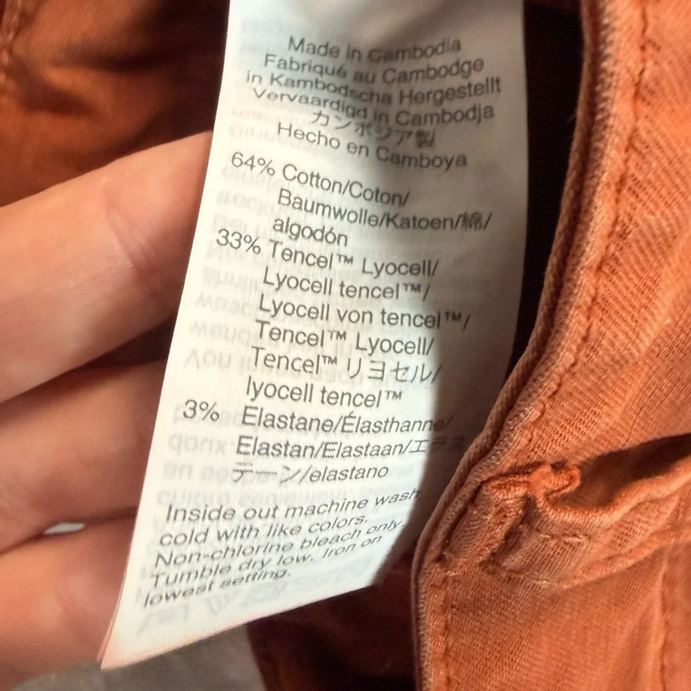 Madewell Wemen's Brick Chinos Size 25